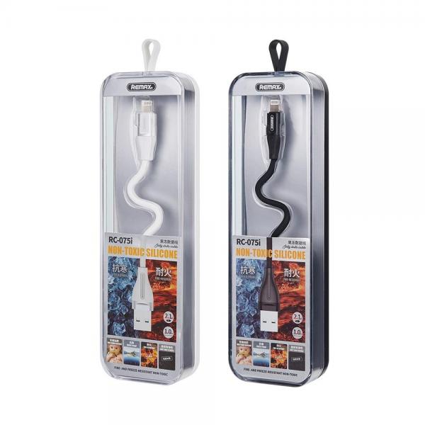 Cable USB Lightning Jell RC-075I Remax - Negro