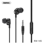 Audifonos Manos Libres RW-105 Remax - Negro