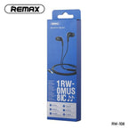 Audifonos Manos Libres RW-108 Remax - Negro