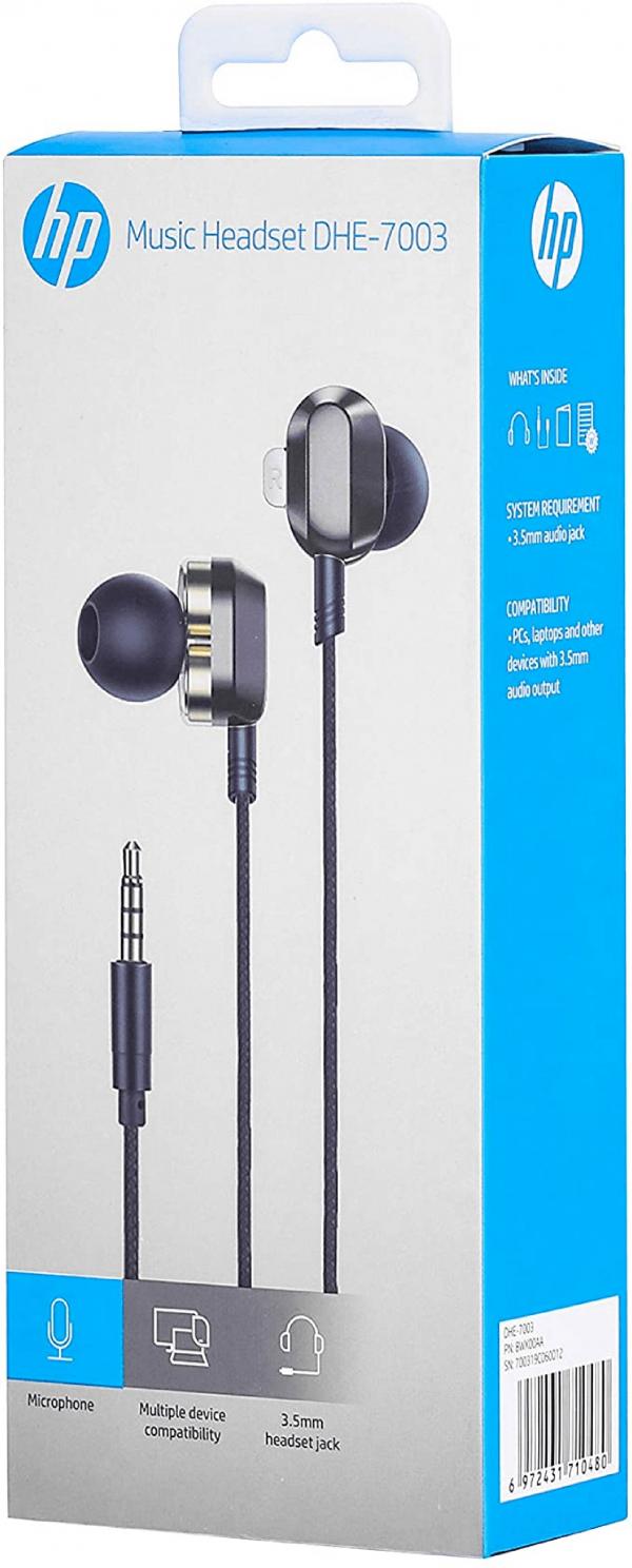 Audifono Manos Libres HP DHE-7003 - Negro
