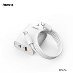 Cargador Casa RP-U54 Serie Jane Remax - Lightning Blanco