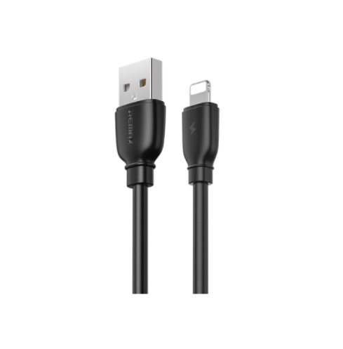Cable USB Lightning RC-138I Serie Suji PRO Remax - Negro