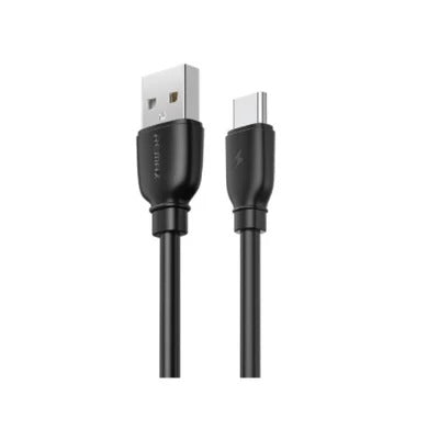 Cable USB Tipo C RC-138A Serie Suji PRO Remax - Negro Imagen principal del producto