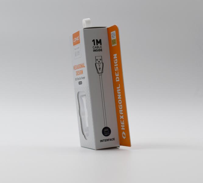 Cargador Carro C313Q Ldnio - Lighthing Blanco