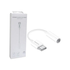 ADAPTADOR TIPO C A 3.5MM HUAWEI BLANCO