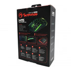 Mouse Alambrico Gamer Scorpion M115 Marvo