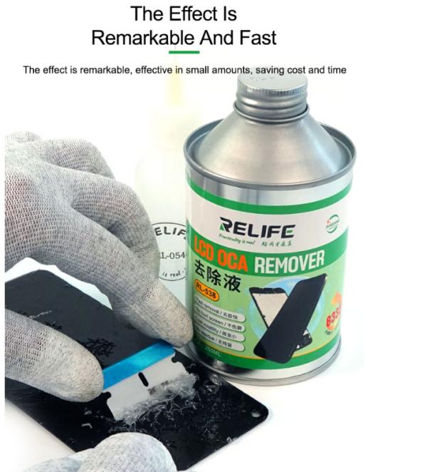 Removedor Limpiador de Oca RL-538 Relife