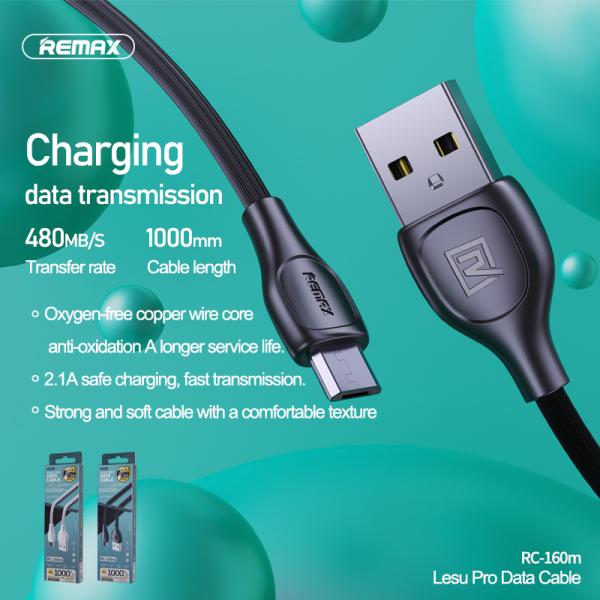 Cable USB Tipo C RC-161A Serie Kayla Remax - Blanco