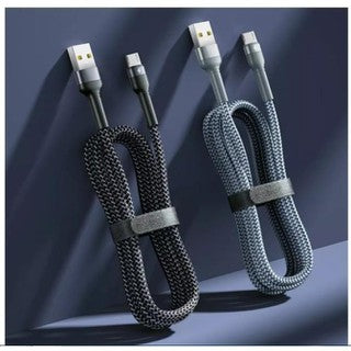 Cable USB Micro B RC-124M Serie Jany Remax - Plateado