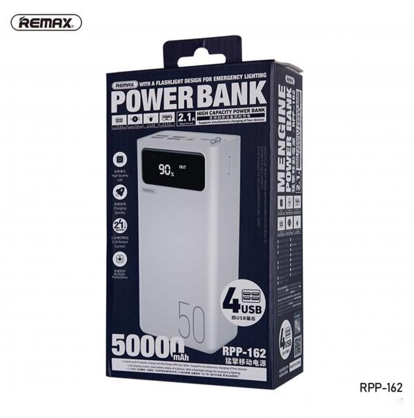 Bateria de Emergencia RPP-162 50.000mah Serie Lango Remax - Blanca