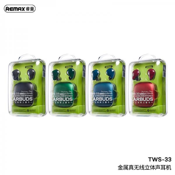 Audifonos Manos Libres Bluetooth TWS-33 - Verde Imagen principal del producto