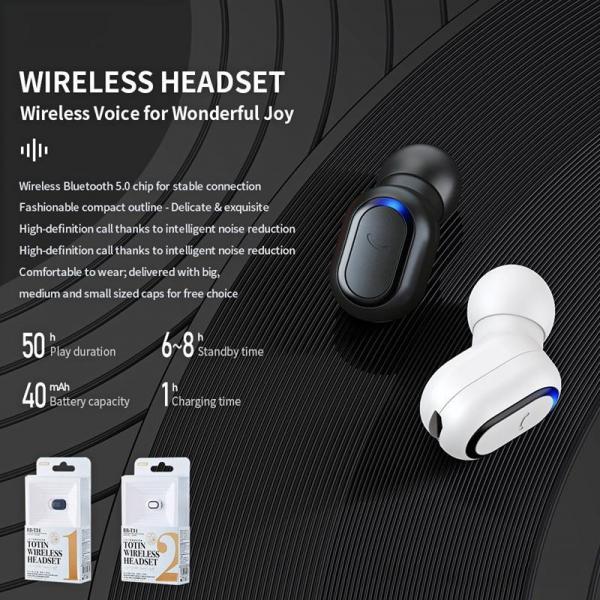 Audifonos Manos Libres Bluetooth RB-T31 Remax - Blanco
