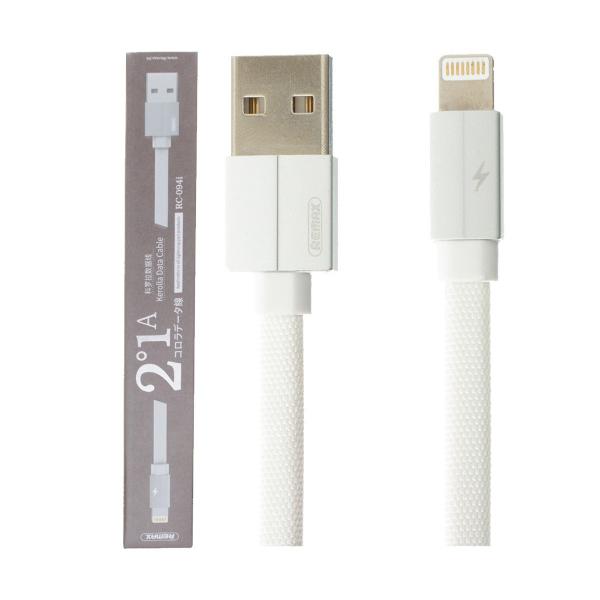 Cable USB Lightning RC-094I Serie Kerolla 2M Remax - Blanco