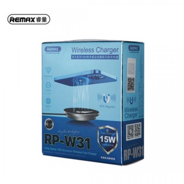 Cargador Casa Inalambrico RP-W31 Remax - Negro