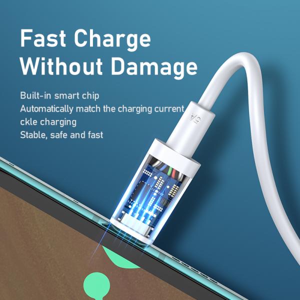 Cable USB Tipo C RC-175A Serie Chaining Remax - Blanco