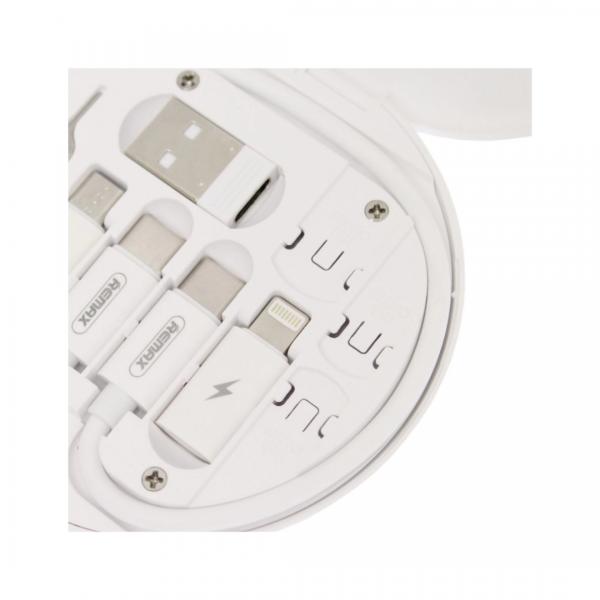Set Cable y Adaptadores Multiplataforma RC-190 Serie Wambo Remax - Blanco