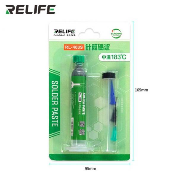 Soldadura Pasta RL-403S Relife - 183° Imagen principal del producto