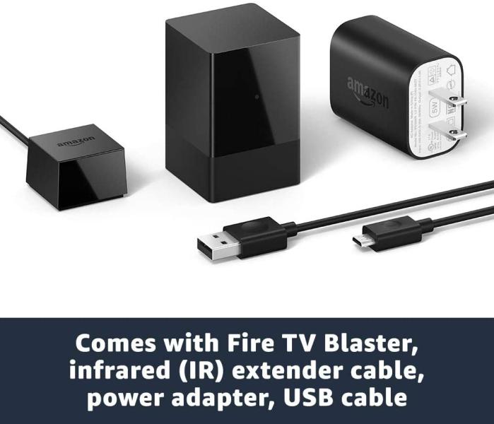 Sincronizador Fire Tv Blaster Amazon - Negro