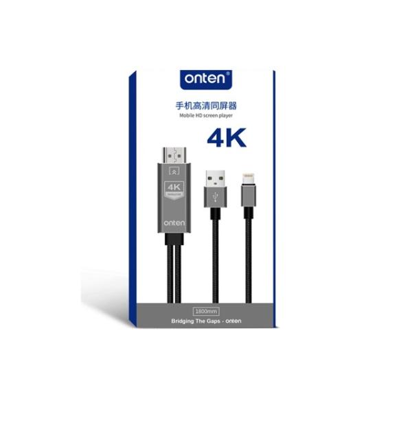 Cable Adaptador Lighthing Micro B Tipo C a Hdtv ONT-7519 Onten