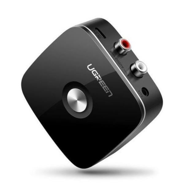 Receptor Bluetooth 3.5mm 2RCA Hembra CM106 40759 Ugreen - Negro