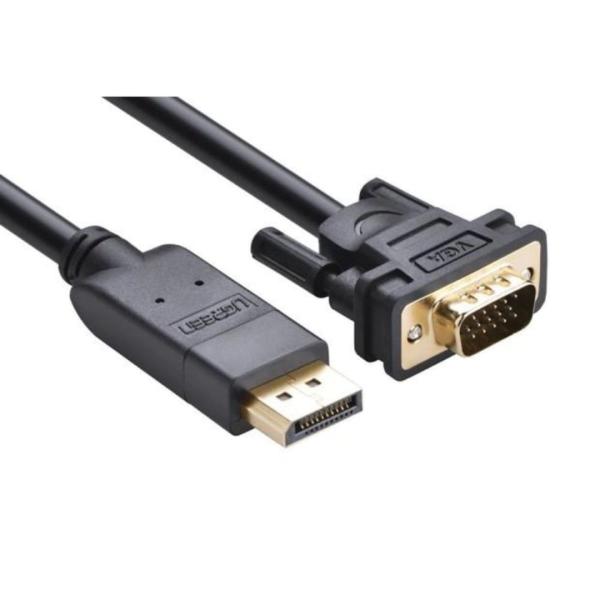 Cable Display Port Macho a VGA Macho DP105 10247 Ugreen - Negro