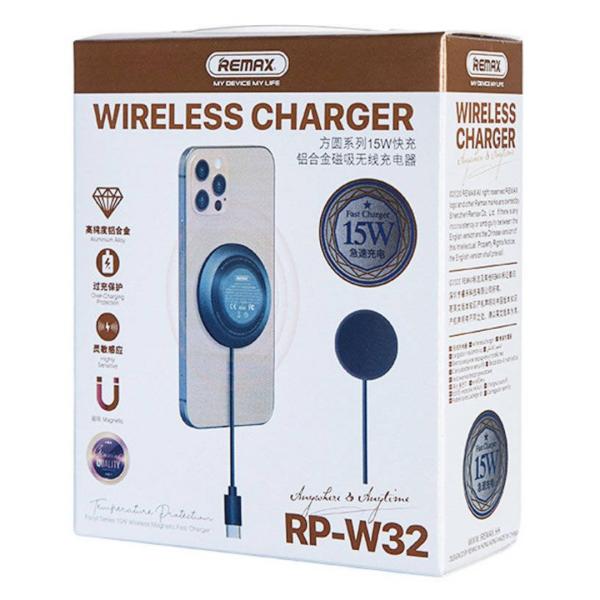 Cargador Inalambrico RP-W32 Serie Fonyl Remax - Blanco Imagen principal del producto