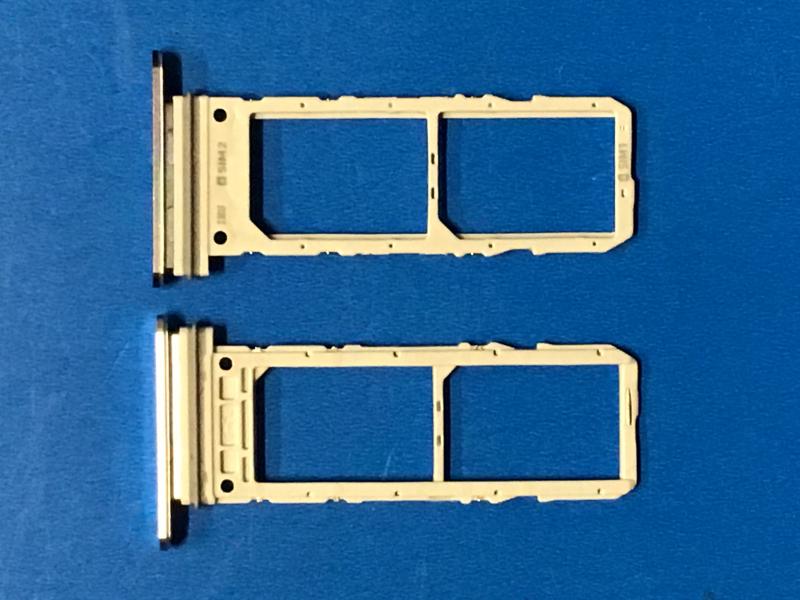 Repuesto BANDEJA SIM SAMSUNG GALAXY NOTE 10 N970 PLATEADA