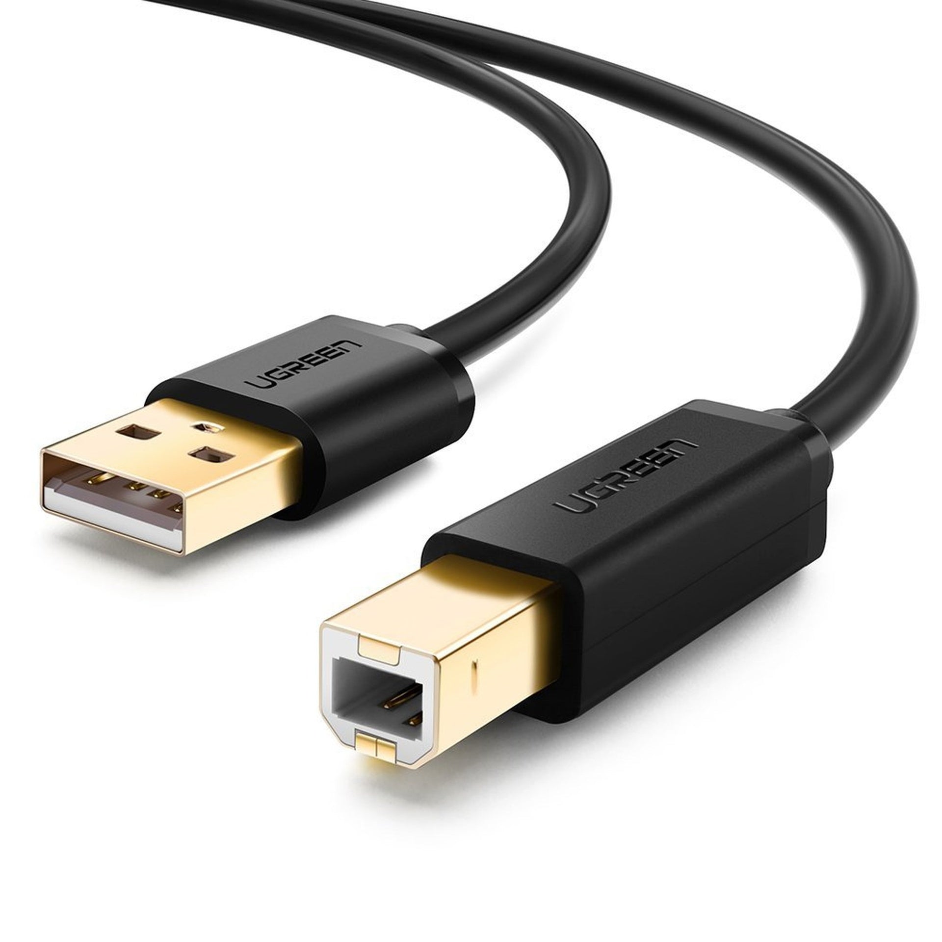 Cable USB Tipo a 2.0 a USB Tipo B Impresora 2.0 US135 10351 Ugreen - 3M Negro