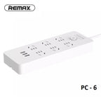 Regleta PC-6 Remax - Blanca