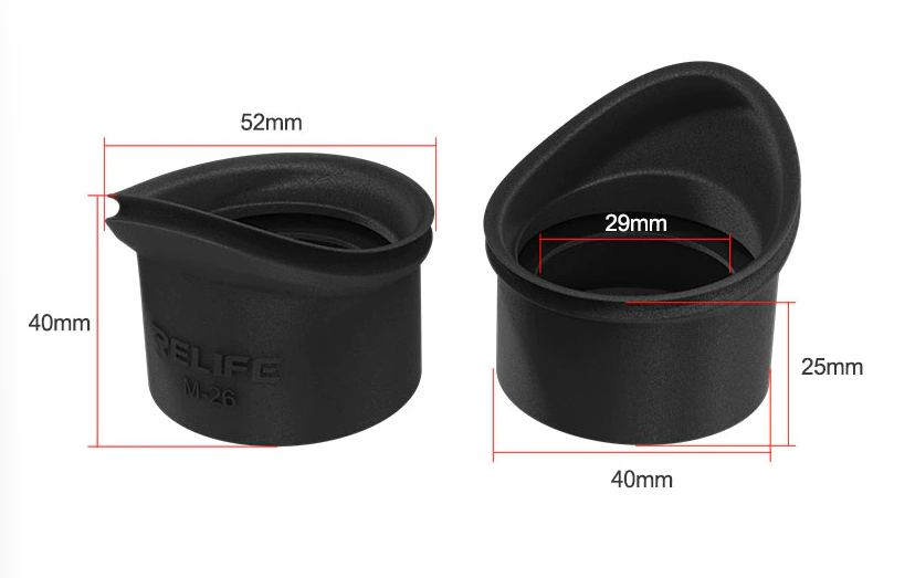 Protector para Microscopio M-26 Relife - Negro