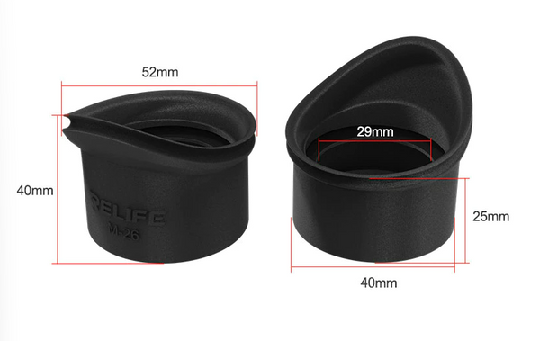 Protector para Microscopio M-26 Relife - Negro