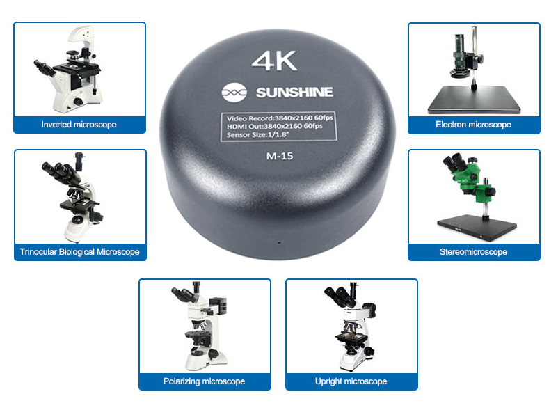 Camara HDMI para Microscopio Trinocular RL-M15 Relife