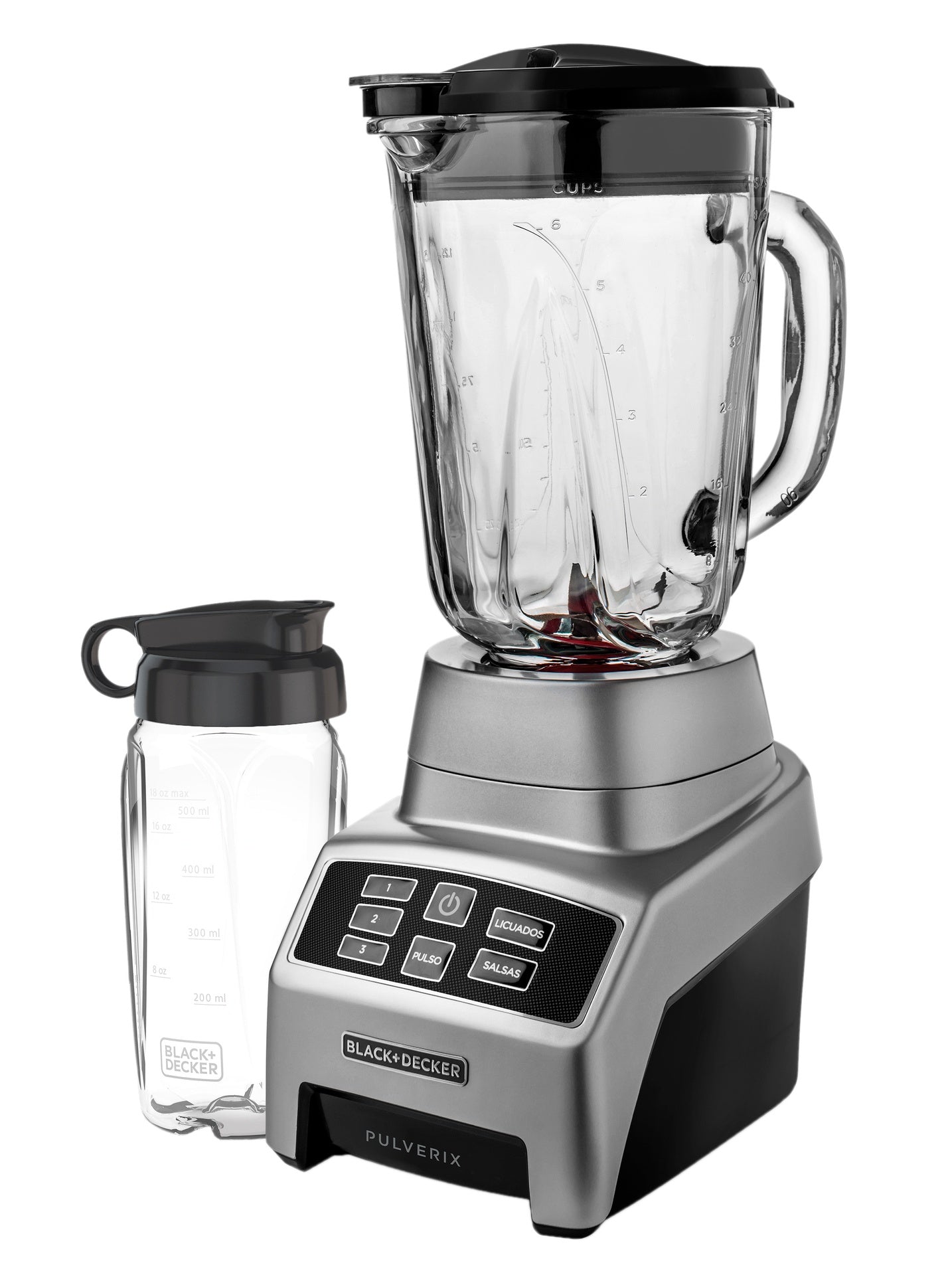 Black + Decker licuadora digital 3 veloc gris 700w +vaso personal BL1840MS Imagen principal del producto