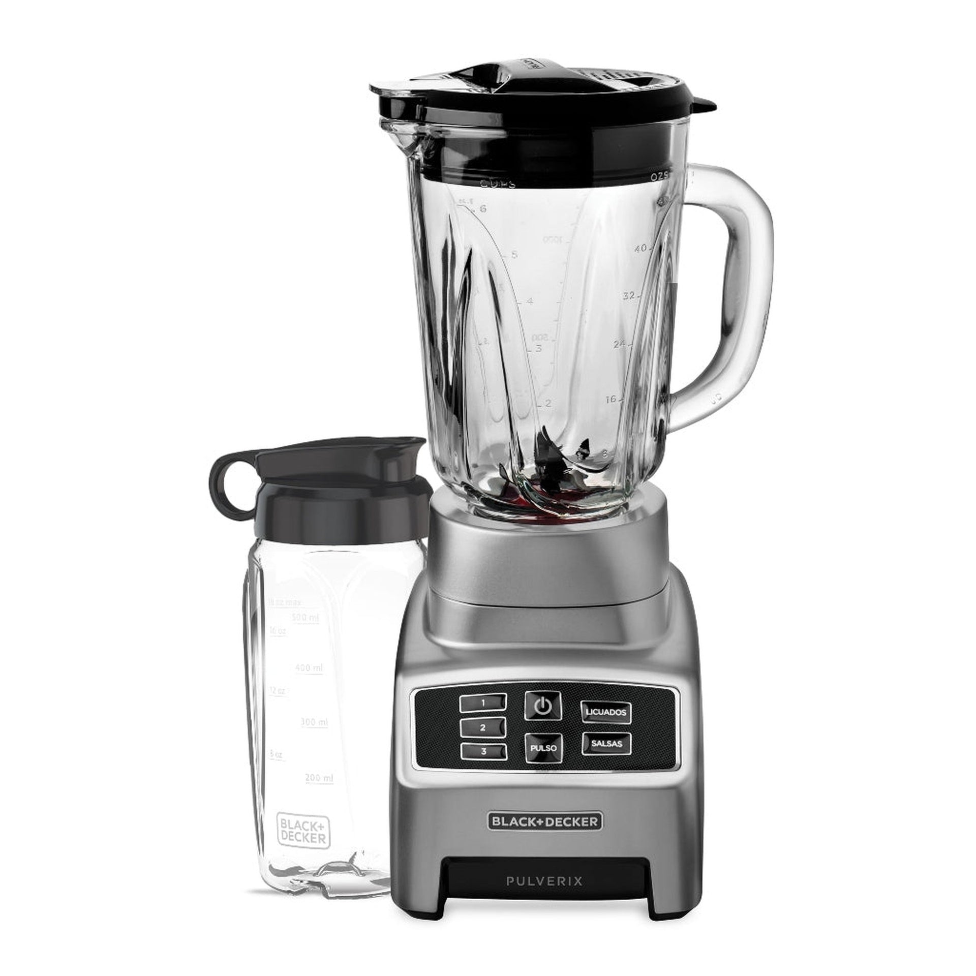 Black + decker licuadora digital 3 veloc gris 700W +vaso personal BL1840MS Imagen principal del producto