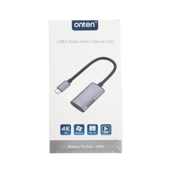Onten Adaptador Usb C a Hdmi 4k 30hz Ot-u323 Plateado