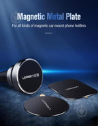 Placa de Metal para Celular y Holder LP123 30836 Ugreen - Negro