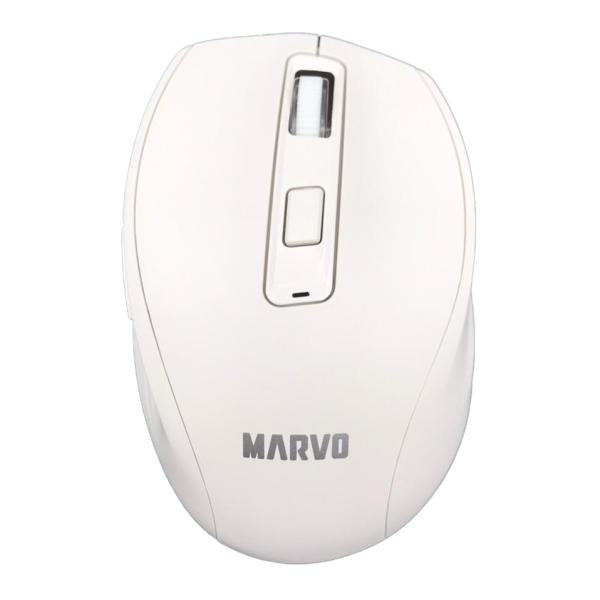 Mouse Marvo Office WM105D Blanco 2.4G + Bluetooth 5.1