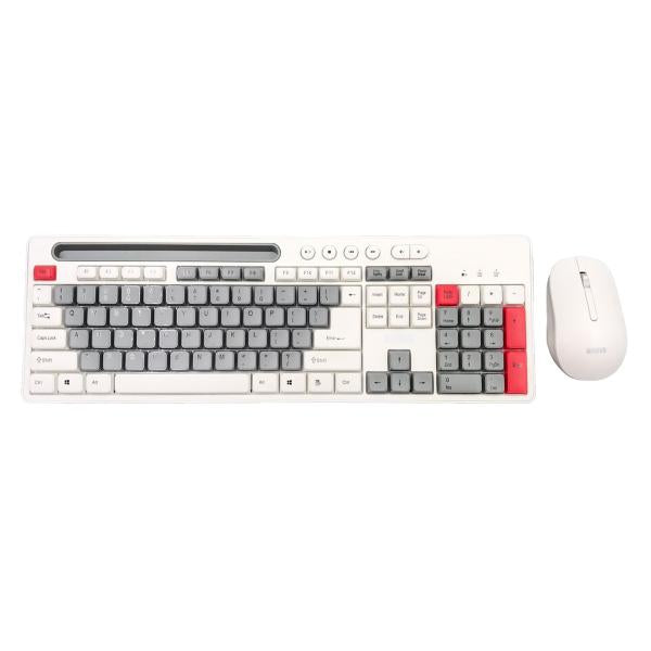 Set Teclado y Mouse Marvo WS009 Blanco Inalámbrico 2.4G Imagen principal del producto