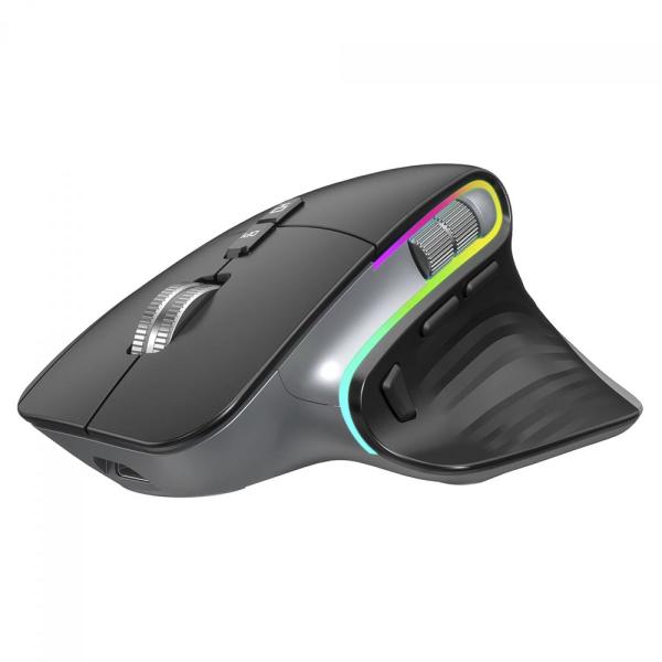 Mouse Marvo M726W Inalambrico Negro RGB 4000 DPI Imagen principal del producto