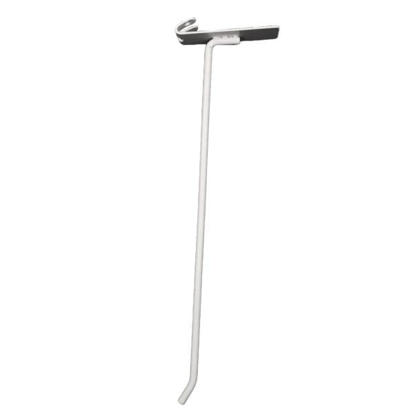 Gancho para Lamina Malla PG FG-0267 Blanco 300mm (Caja 100)