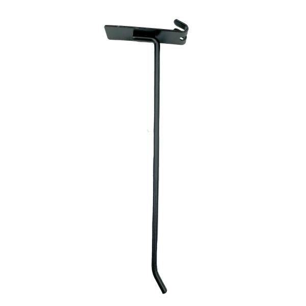 PG Gancho Para Lamina Malla 6MM Grueso 250MM Negro