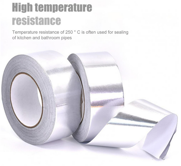 Cinta Adhesiva Aislante de Aluminio Sunshine - 10MM 20M