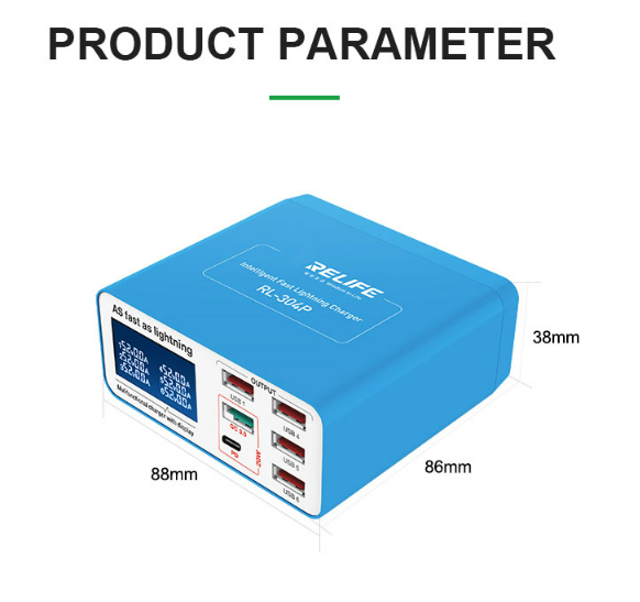 Adaptador Cargador Inteligente RL-304P Relife