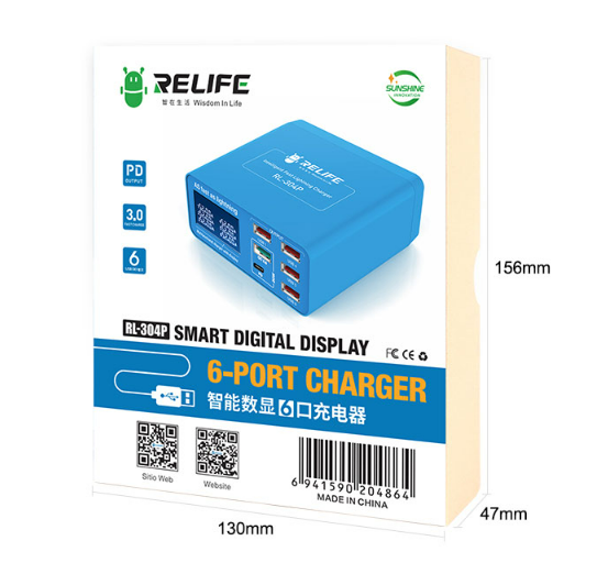 Adaptador Cargador Inteligente RL-304P Relife