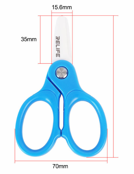 Relife Tijera Corte RL-102A - Mini Cerámica Aislada