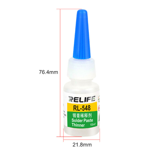 Relife Disolvente Pasta Soldadura RL-548 - Ajuste Consistencia