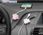 Organizador para Cables YE02 Yookie - Negro