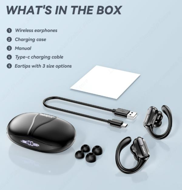 Audifono Manos Libres Bluetooth XT80 New Lenovo - Negro