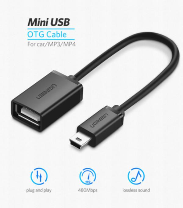 Adaptador OTG Mini USB (V3) a USB Tipo a Hembra US249 10383 Ugreen