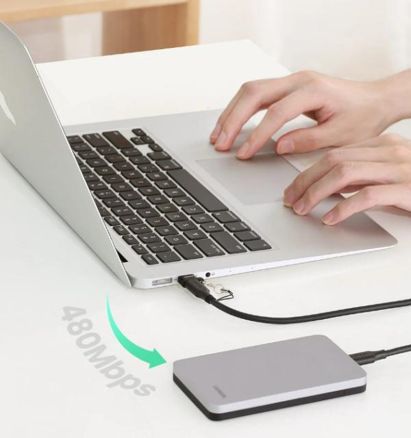 Adaptador OTG USB Tipo a Macho a Tipo C Hembra US280 50568 Ugreen - Negro